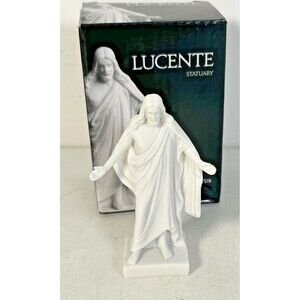 Lucente Statuary Marble Christus Christ Statue 3" Brand New In Original Package
